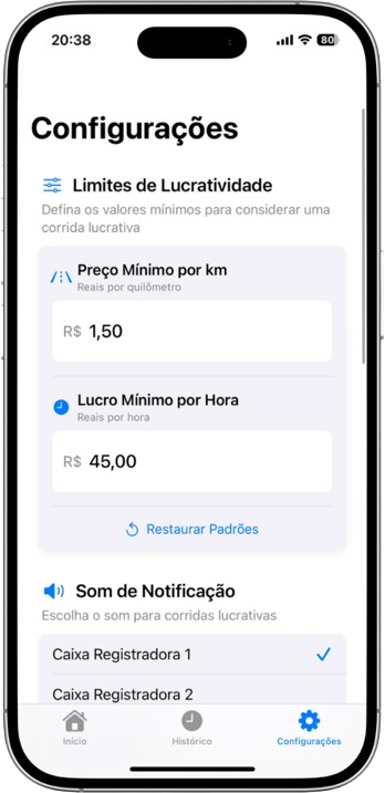 Configure o Corridex em segundos